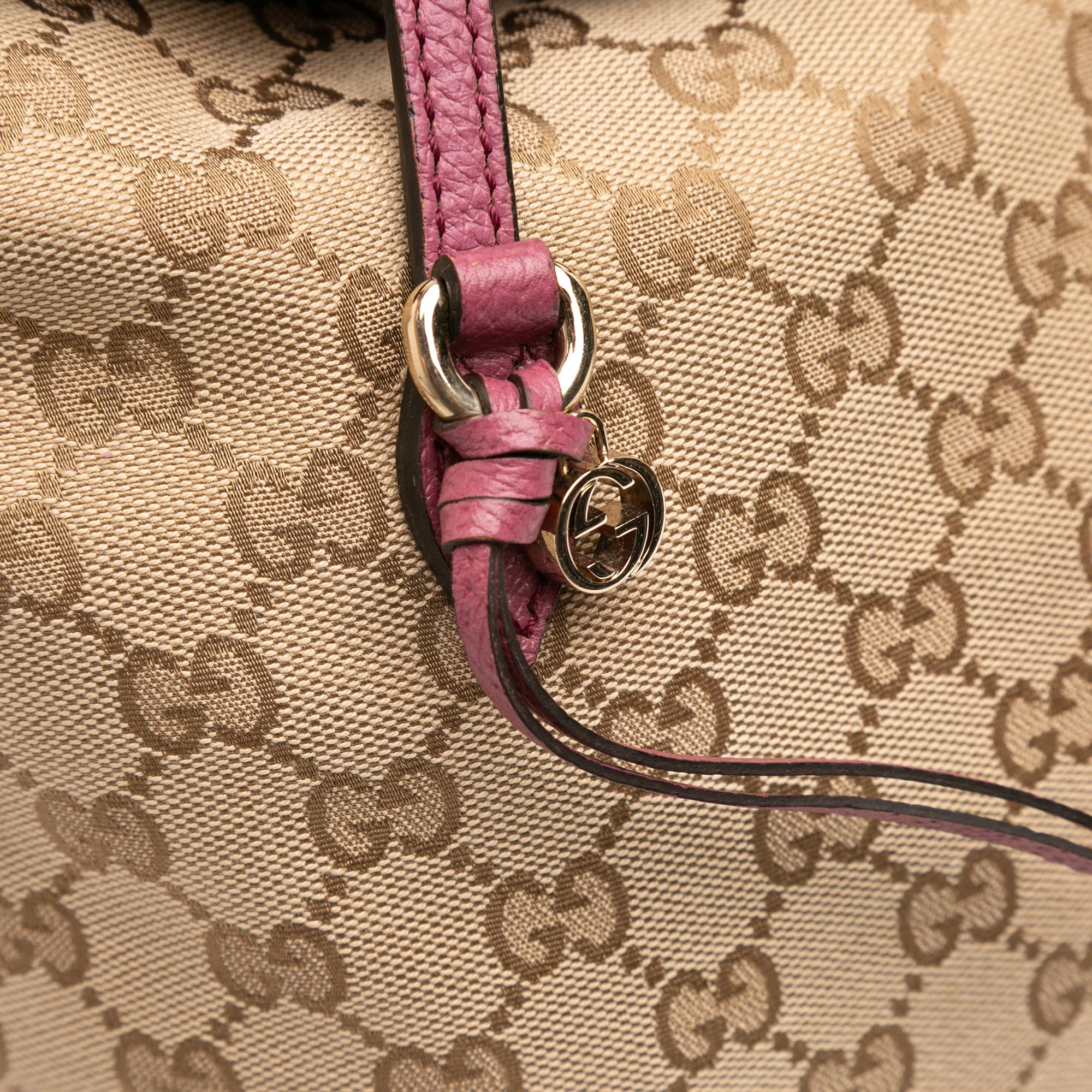 Medium GG Canvas Bree Satchel