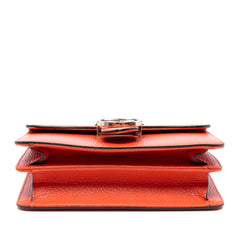 Small Dollar Calfskin Interlocking G Crossbody