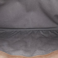 Quilted Iridescent Calfskin Relax CC Satchel