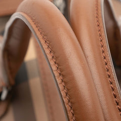 Smoke Check Coated Canvas Chester Boston Bag
