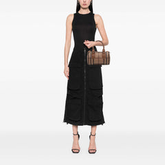 Smoke Check Coated Canvas Chester Boston Bag