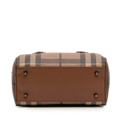 Smoke Check Coated Canvas Chester Boston Bag