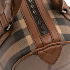 Smoke Check Coated Canvas Chester Boston Bag