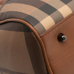 Smoke Check Coated Canvas Chester Boston Bag