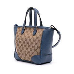Small GG Canvas Bree Satchel