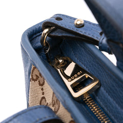 Small GG Canvas Bree Satchel