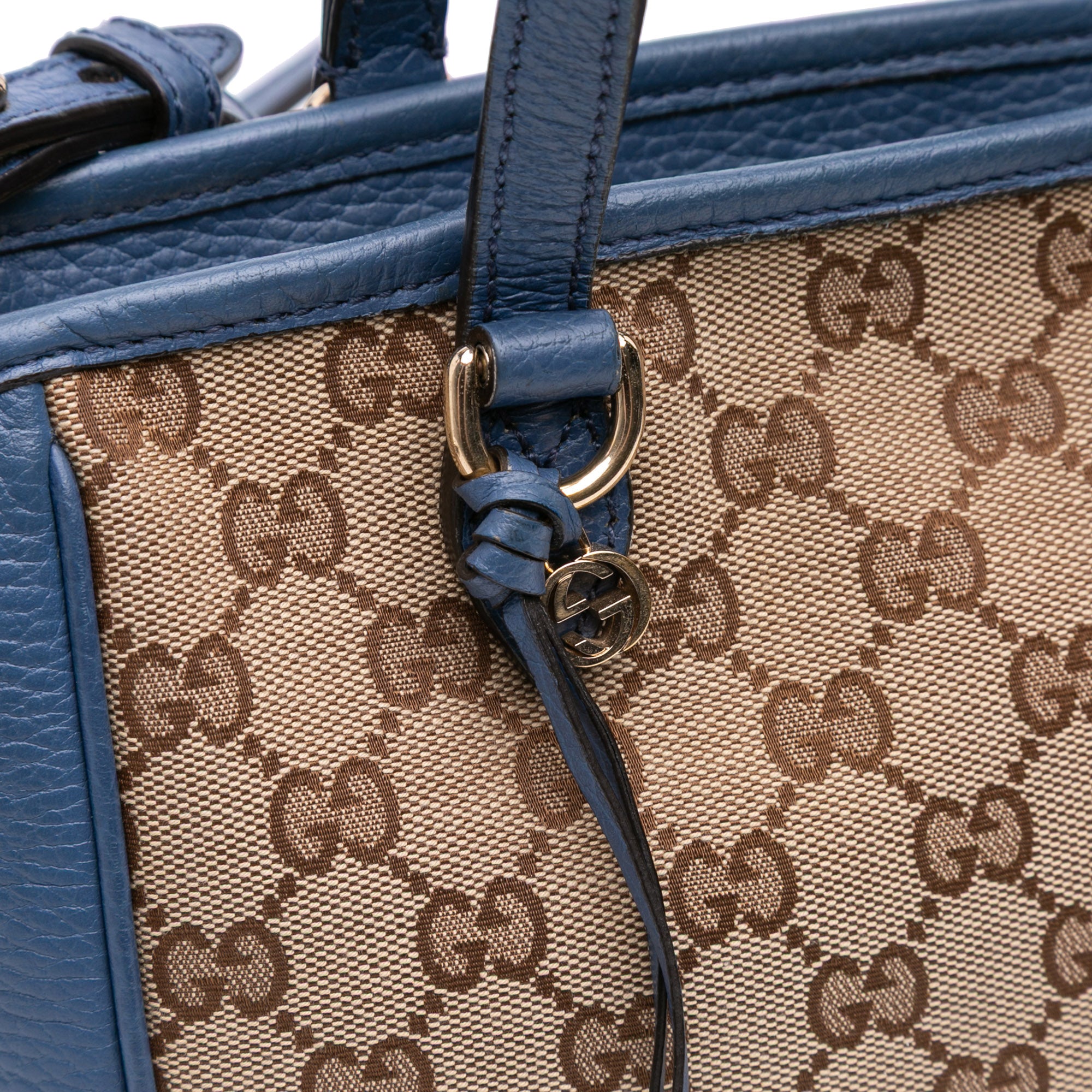 Small GG Canvas Bree Satchel
