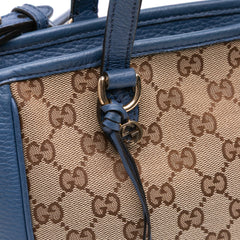 Small GG Canvas Bree Satchel