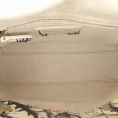 Mini Calfskin Beaded Embroidered Jardin Naturel Lady Dior