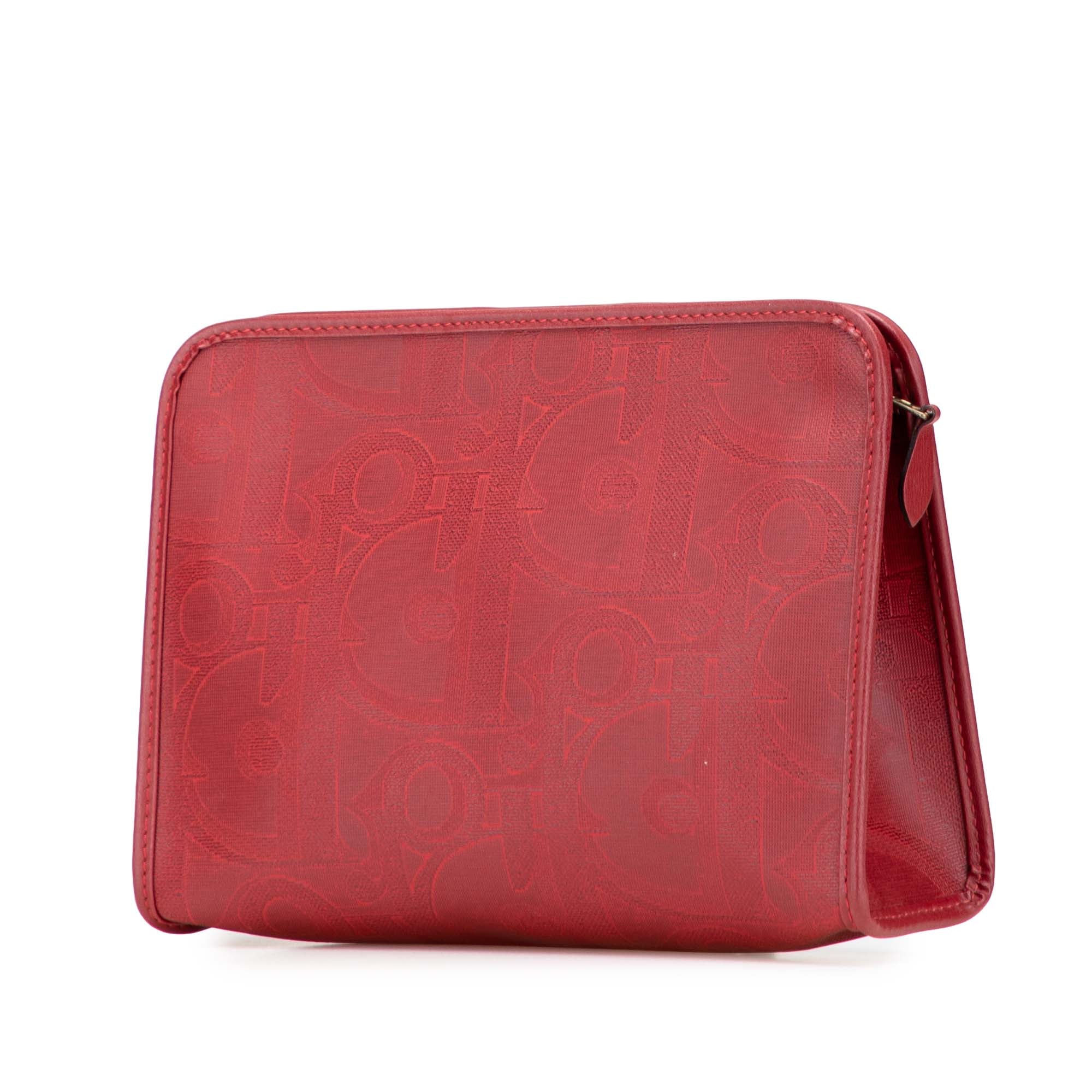 Diorissimo Trotter Coated Canvas Clutch