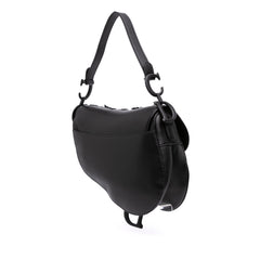 Ultramatte Calfskin 3D Floral Saddle Bag