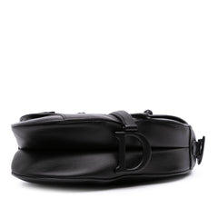 Ultramatte Calfskin 3D Floral Saddle Bag