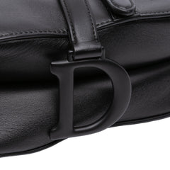 Ultramatte Calfskin 3D Floral Saddle Bag