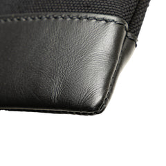 Canvas Navy Clip M Clutch