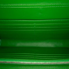 Grained Calfskin Diorama Croisiere Wallet on Chain