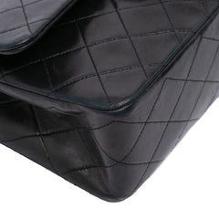 Medium Classic Lambskin Double Flap