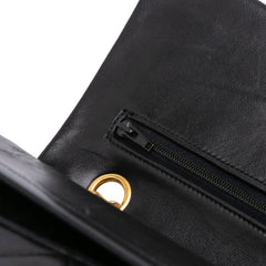 Medium Classic Lambskin Double Flap
