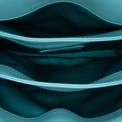 CC Quilted Calfskin Double Flap
