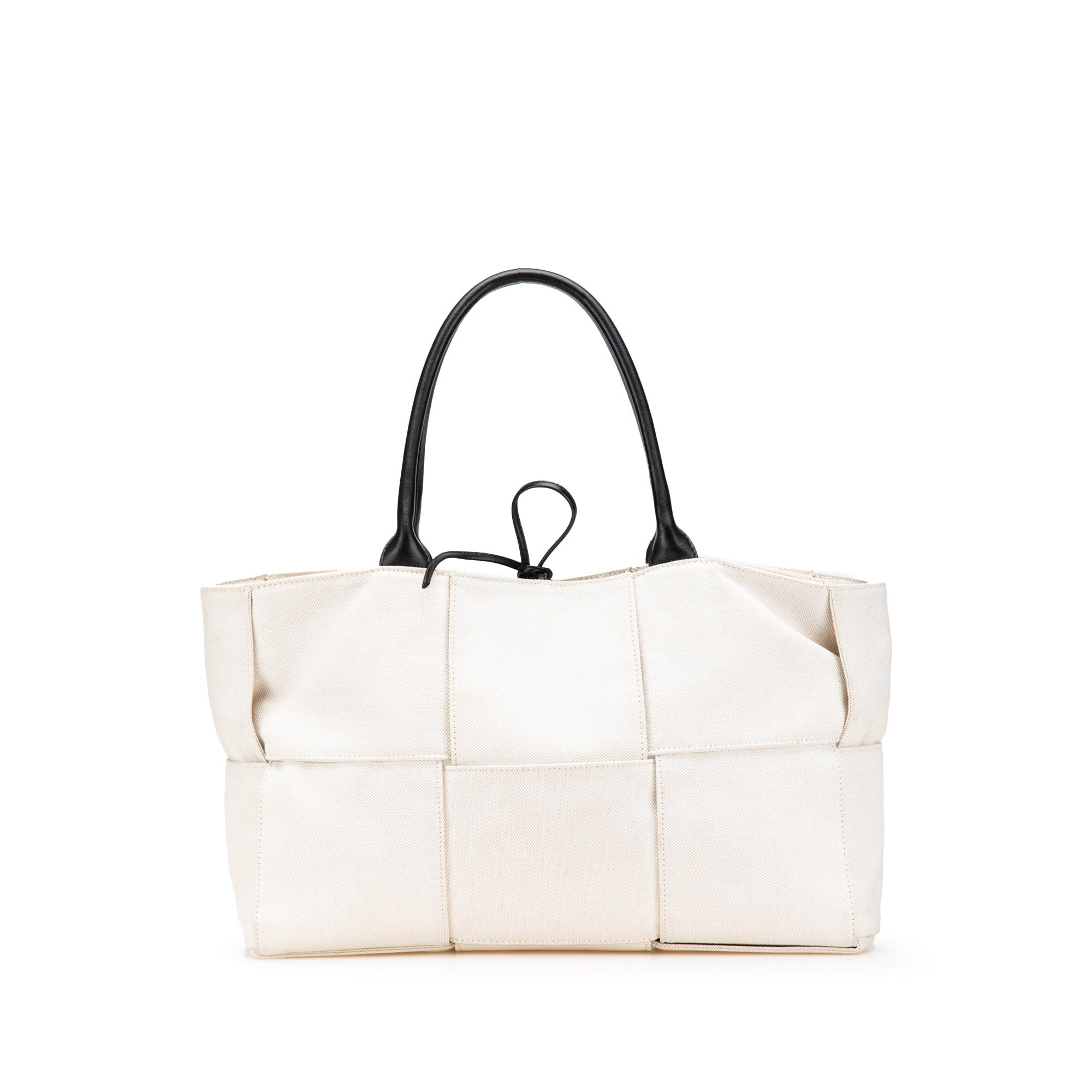Medium Canvas Maxi Intrecciato Arco Tote