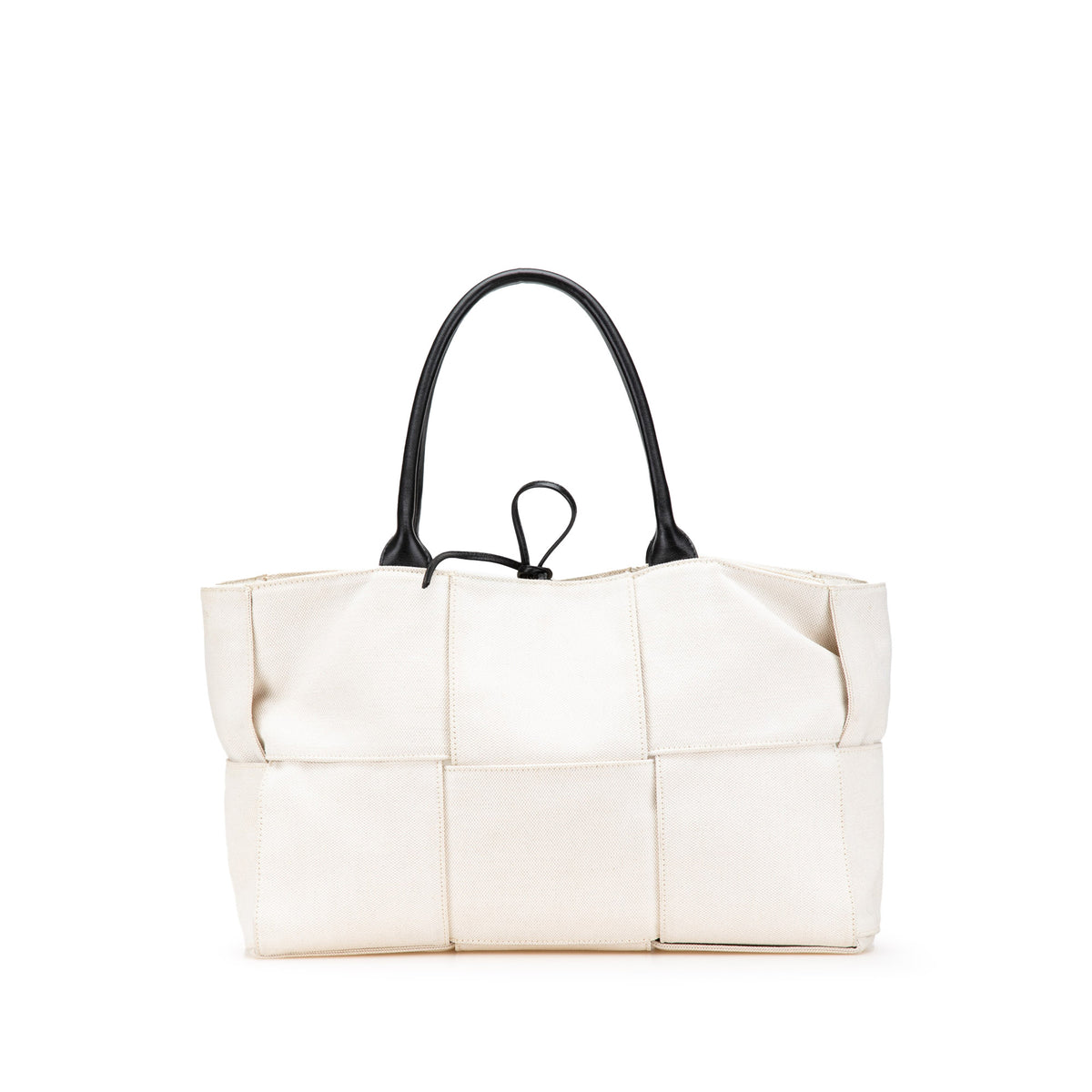Medium Canvas Maxi Intrecciato Arco Tote