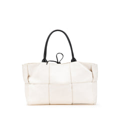 Medium Canvas Maxi Intrecciato Arco Tote