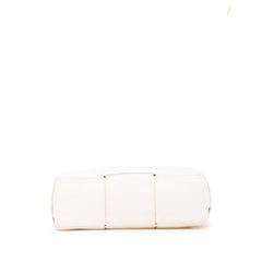 Medium Canvas Maxi Intrecciato Arco Tote