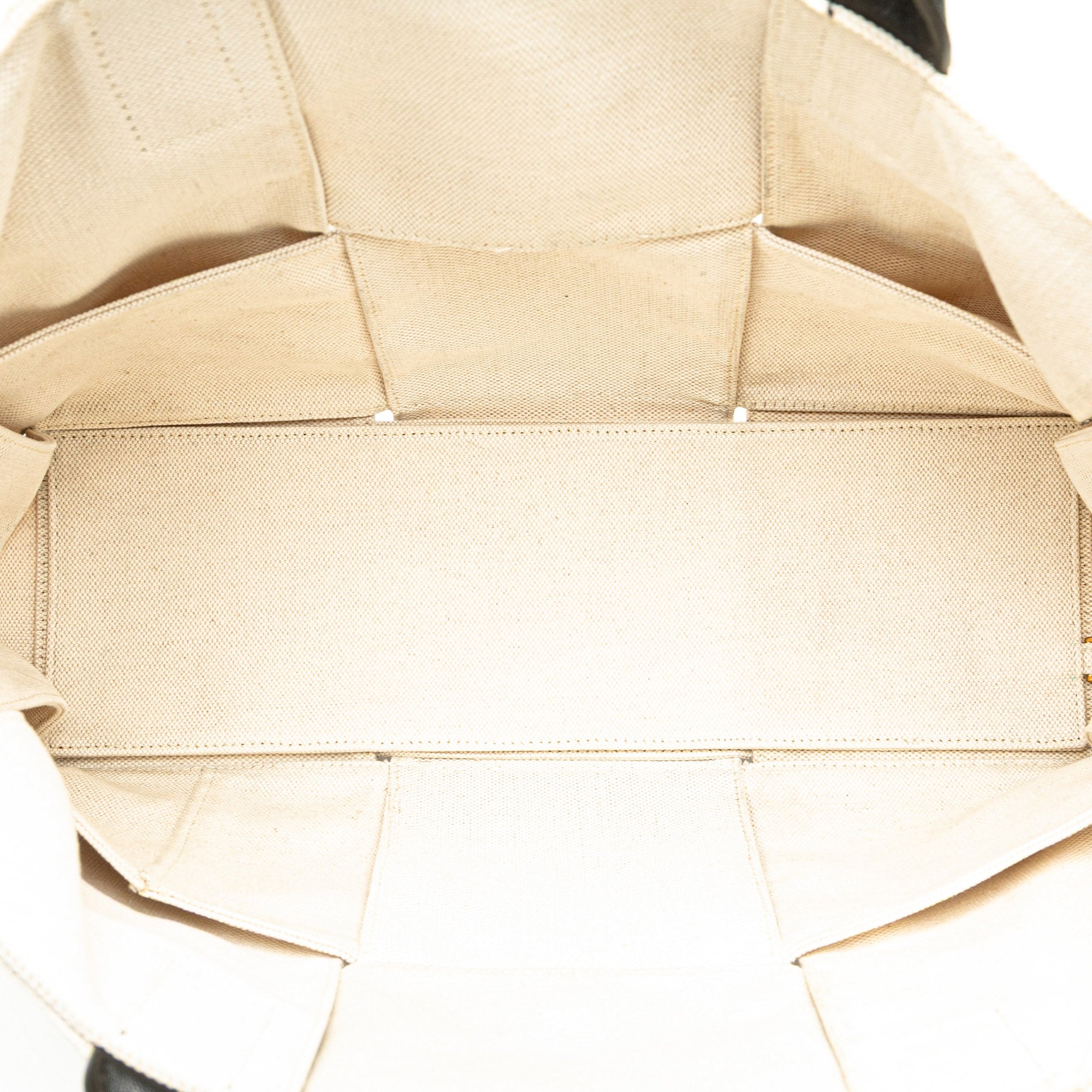 Medium Canvas Maxi Intrecciato Arco Tote