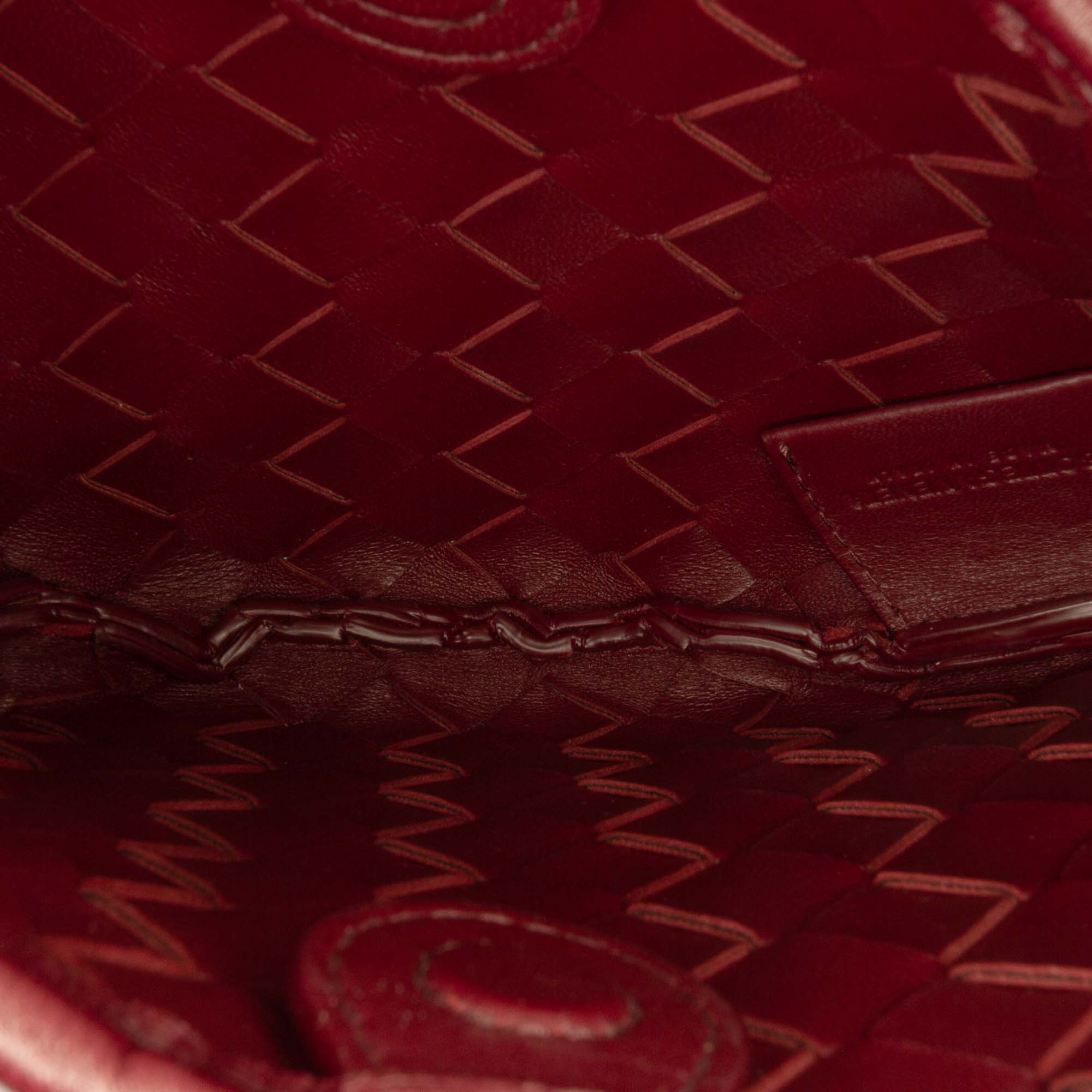 Baby Lambskin Intrecciato Sardine