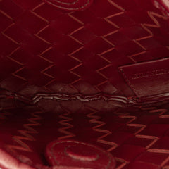 Baby Lambskin Intrecciato Sardine