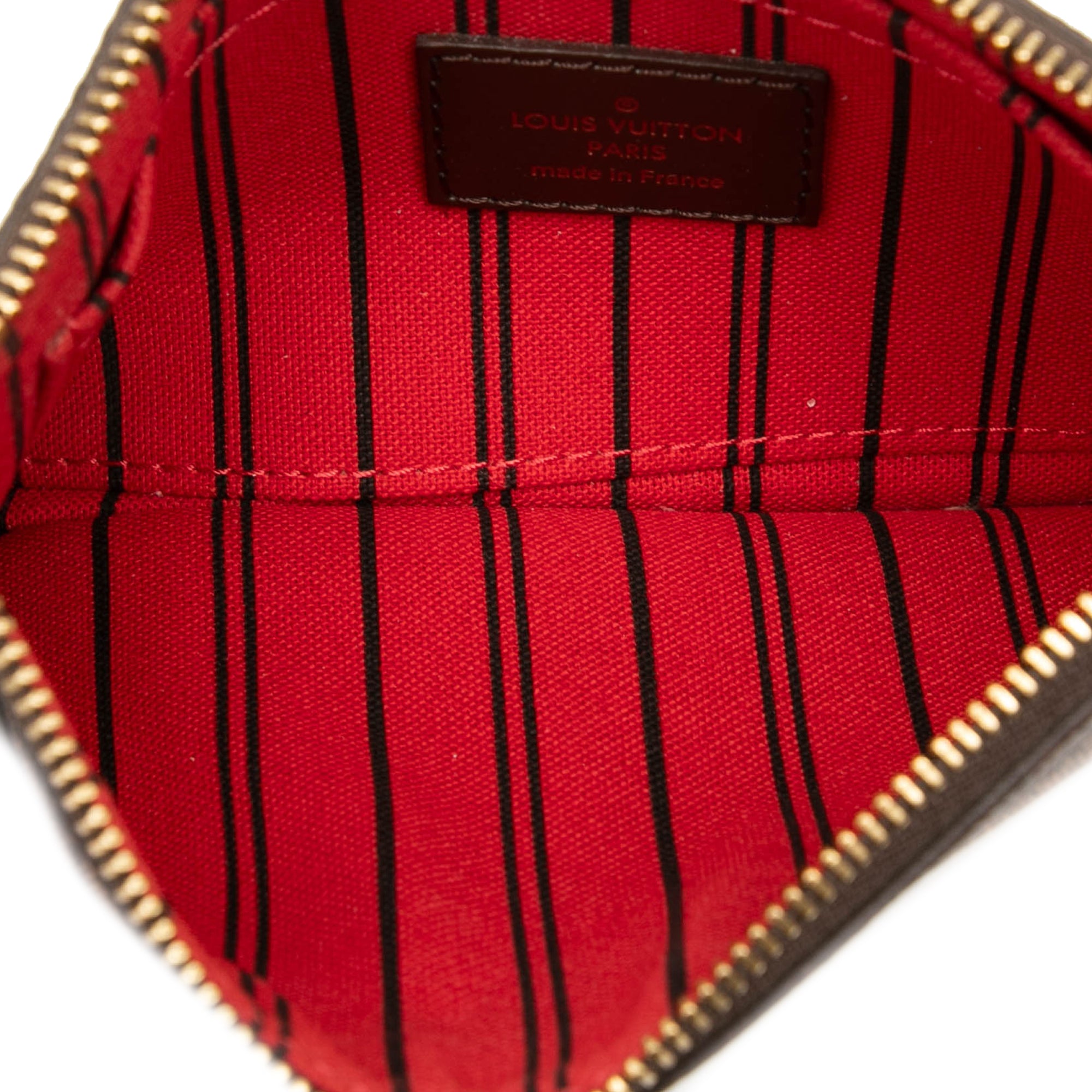 Damier Ebene Neverfull PM Pouch