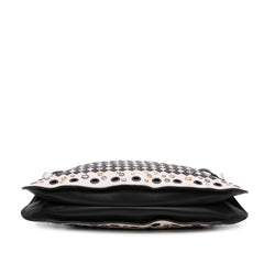 Nappa Intrecciato Check Grommet Palio Crossbody