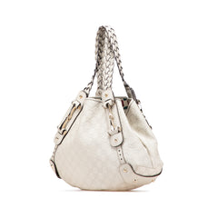 Small Guccissima Horsebit Pelham Shoulder Bag