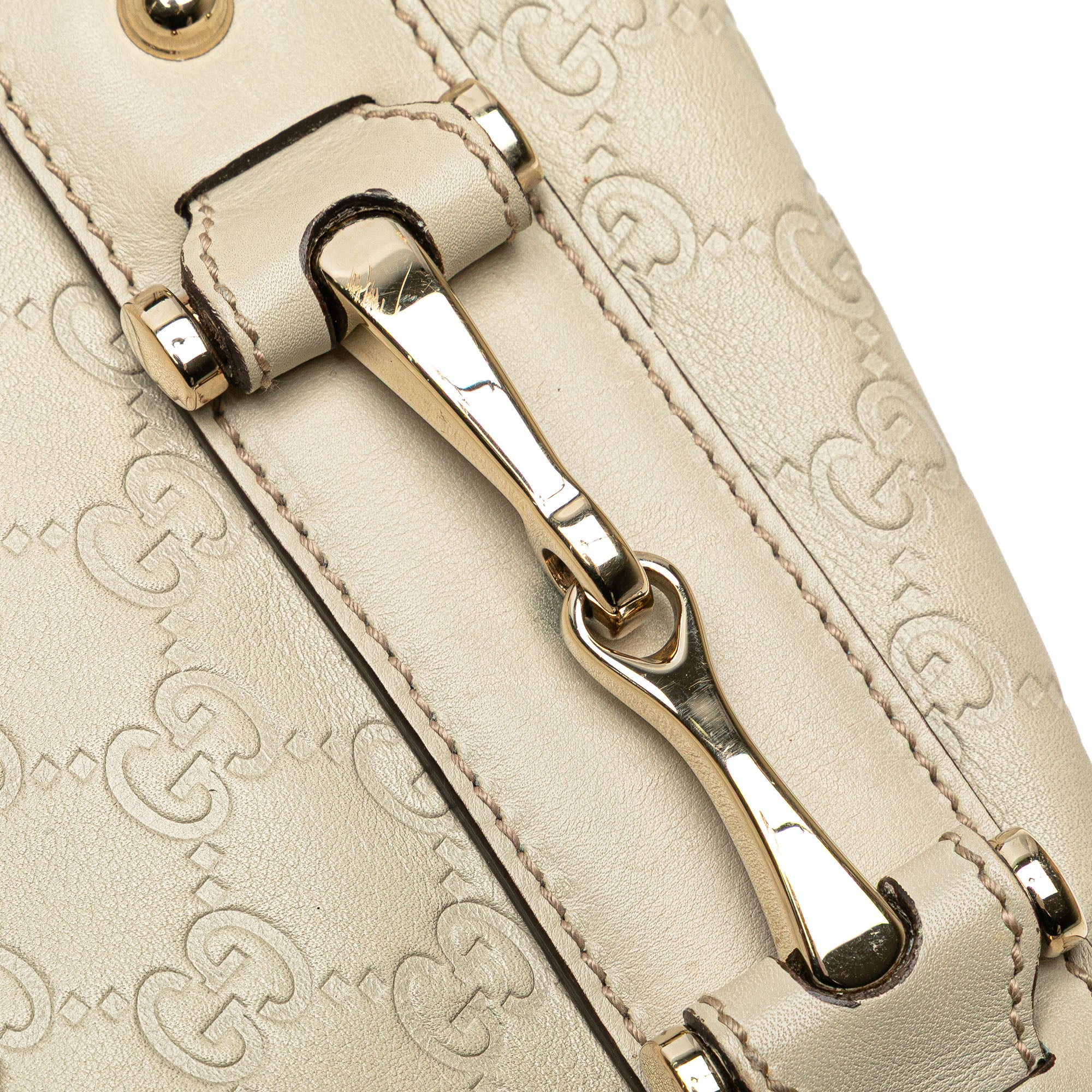 Small Guccissima Horsebit Pelham Shoulder Bag