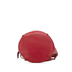 Leather Big Bag Bucket Crossbody