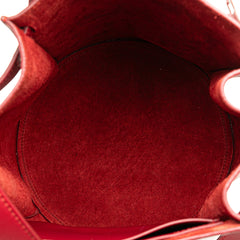 Leather Big Bag Bucket Crossbody