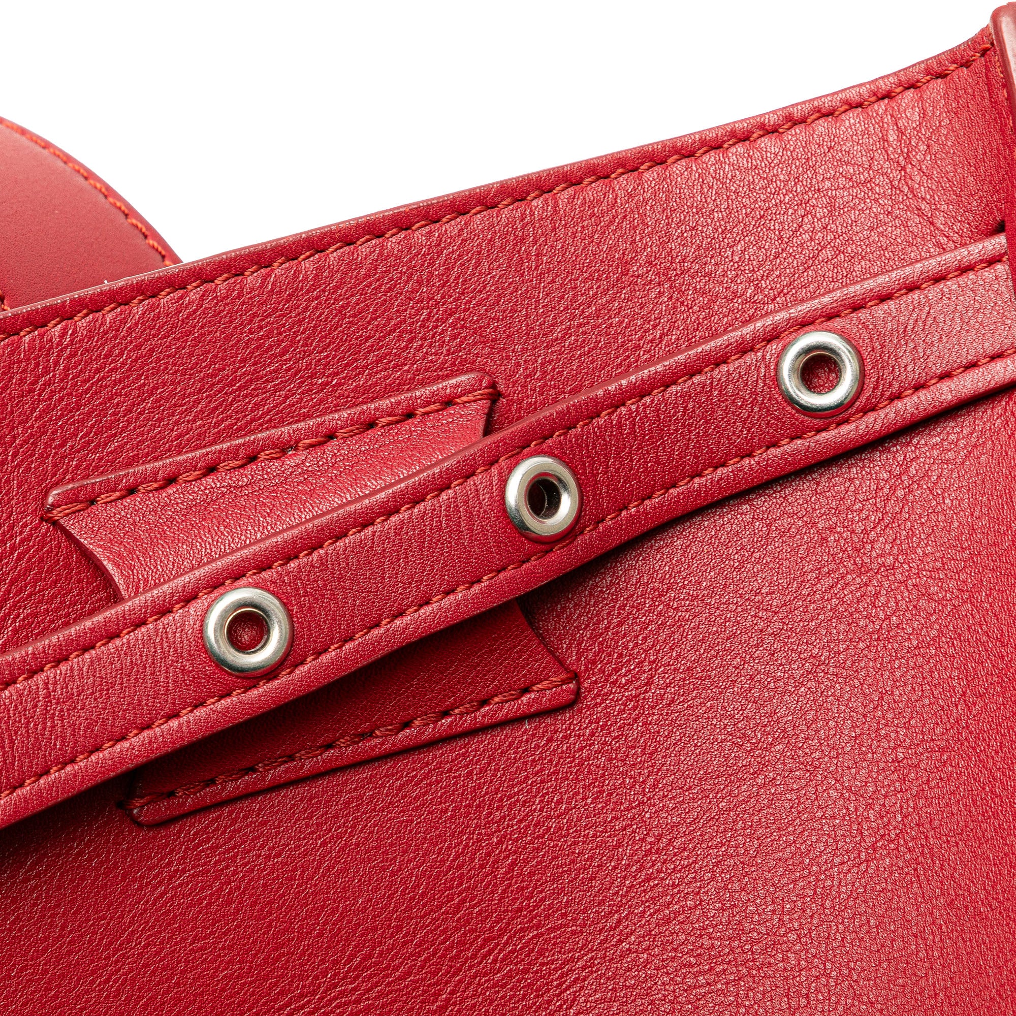 Leather Big Bag Bucket Crossbody