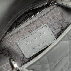 Mini Iridescent Lambskin Cannage Lady Dior