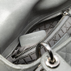 Mini Iridescent Lambskin Cannage Lady Dior