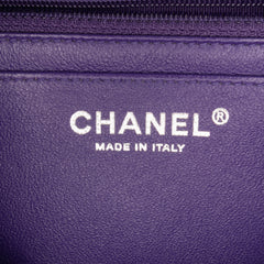 Mini Square Classic Patent Single Flap