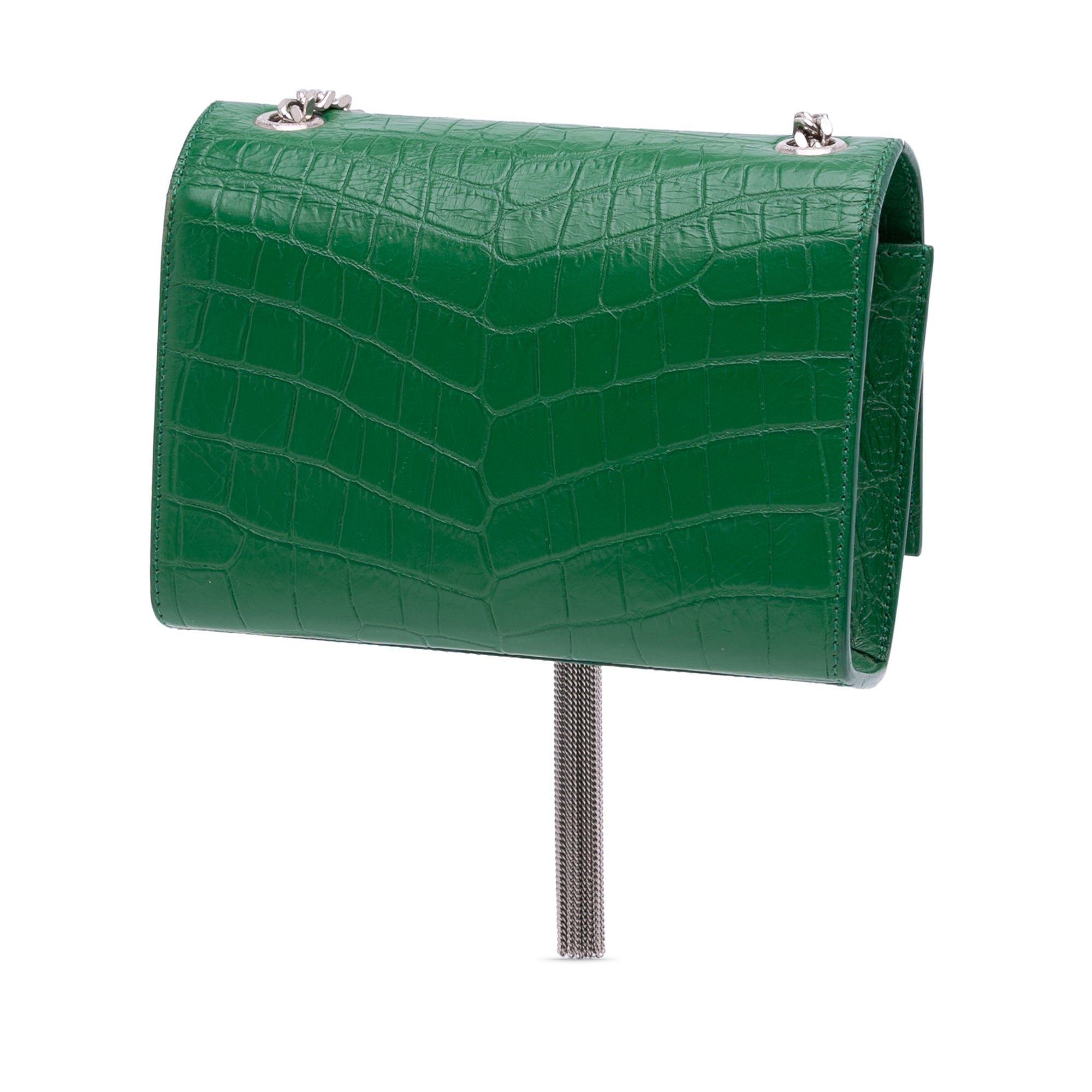 Small Embossed Kate Tassel Crossbody