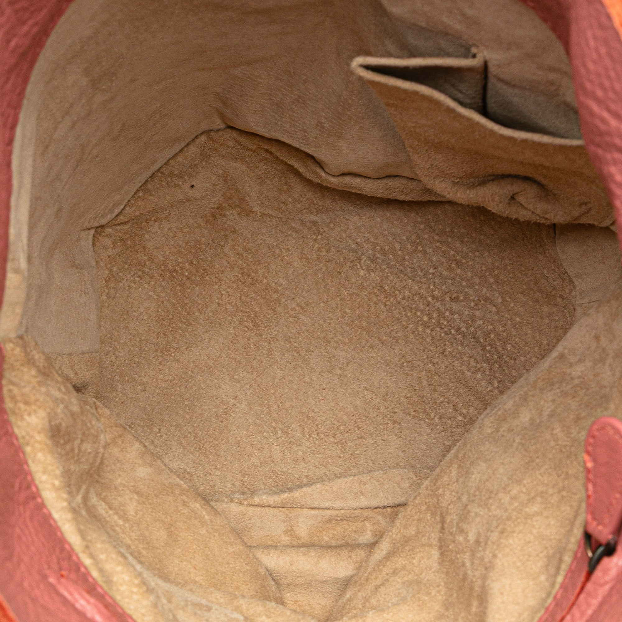 Small Intrecciato Trimmed Cervo Bucket Bag