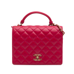 Small Quilted Lambskin Citizen Chic Flap