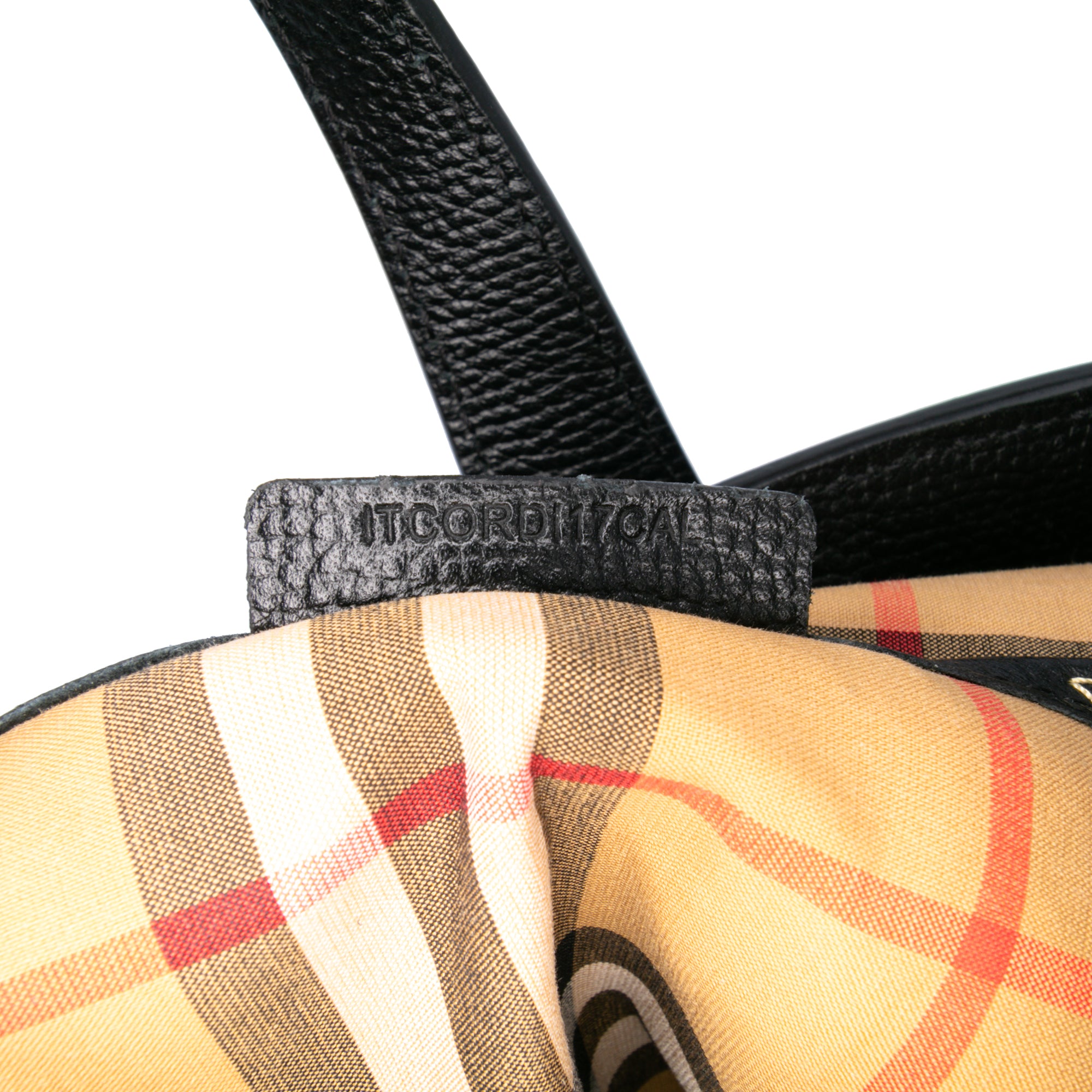 Medium Leather Banner Satchel