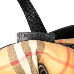 Medium Leather Banner Satchel