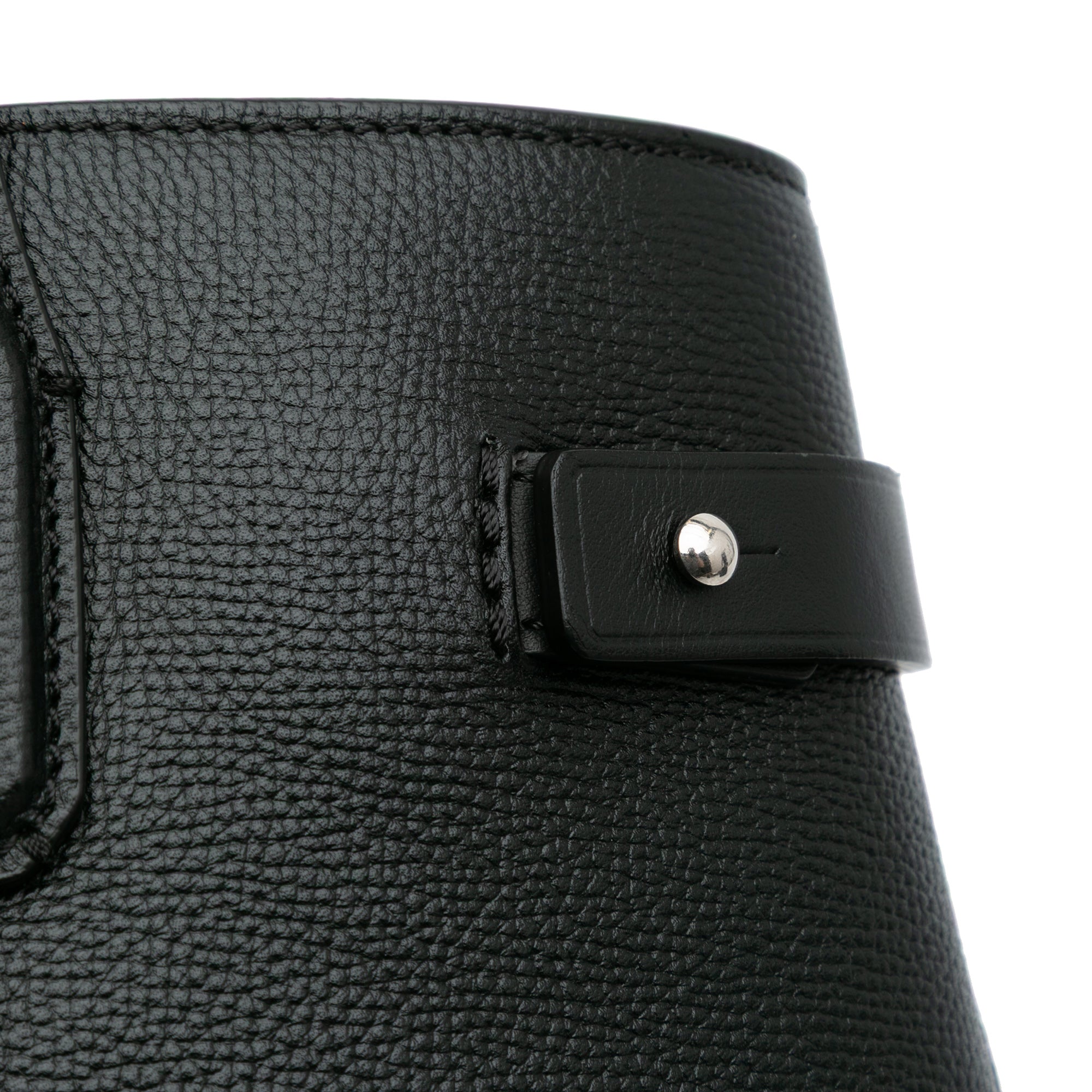 Medium Leather Banner Satchel