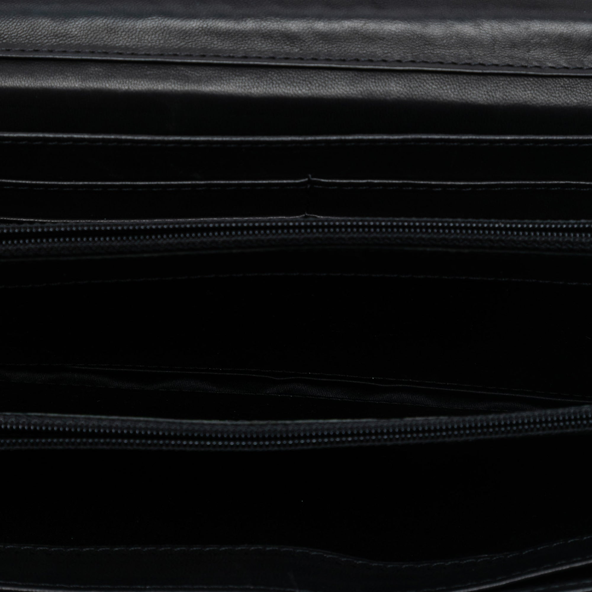 CC Quilted Patent East West Wallet On Chain