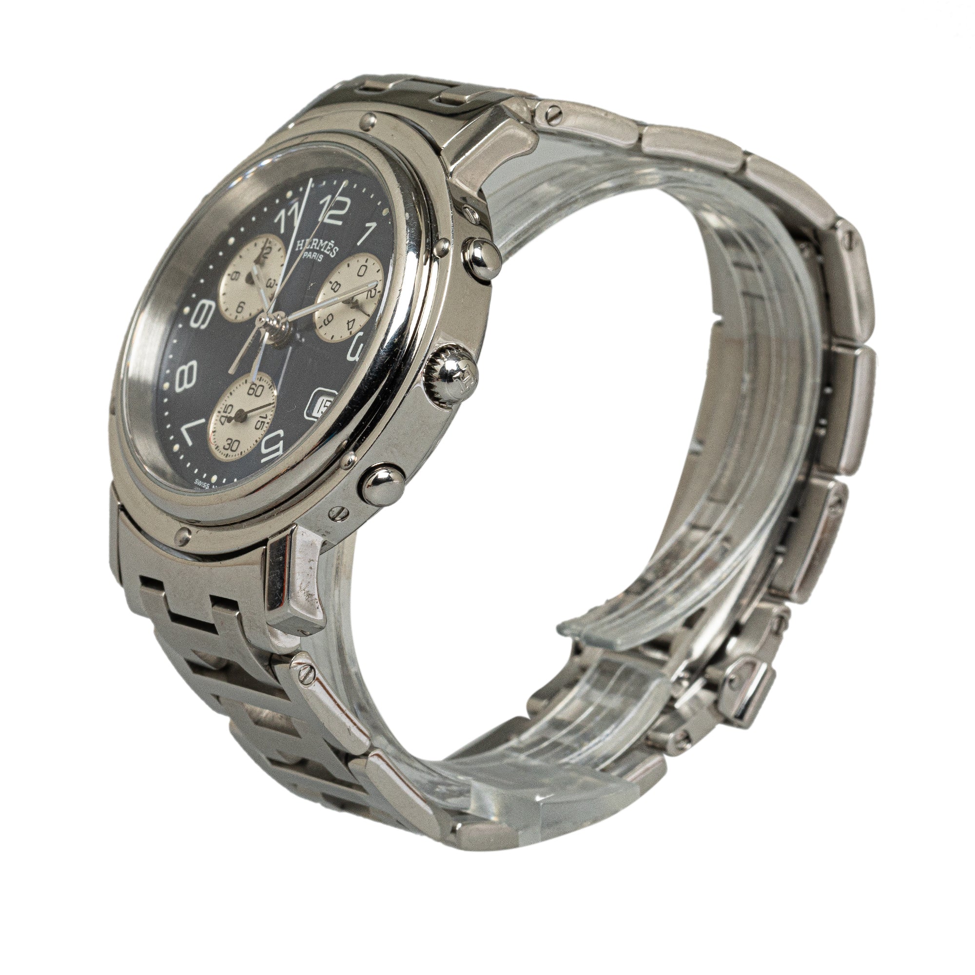 Quartz Stainless Steel Clipper Watch_1