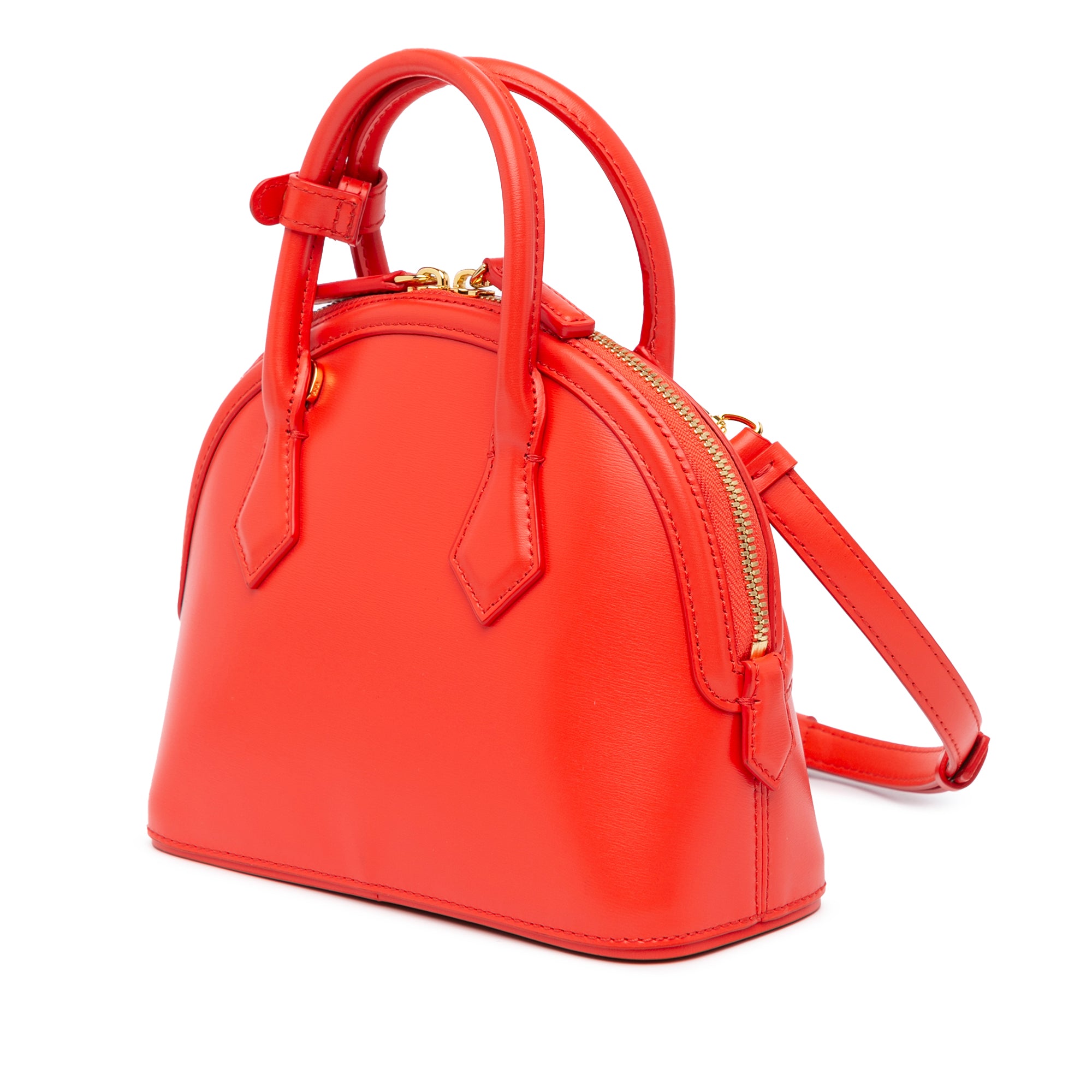 Small Leather Anna Satchel