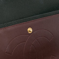 Jumbo Classic Caviar Double Flap