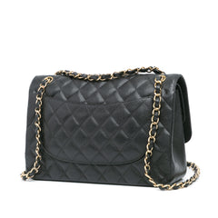 Jumbo Classic Caviar Double Flap